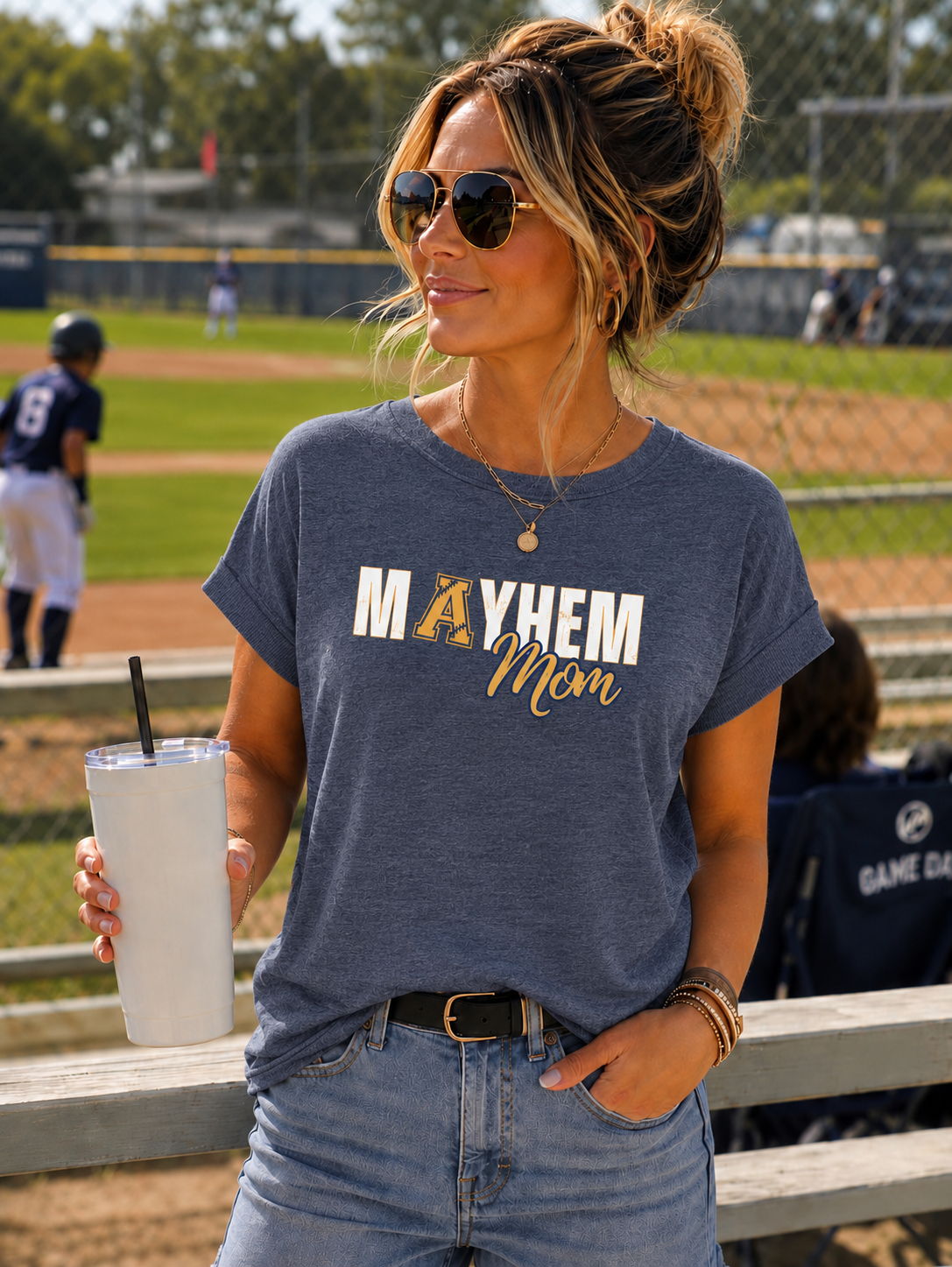 Mayhem Mom Vintage Tee