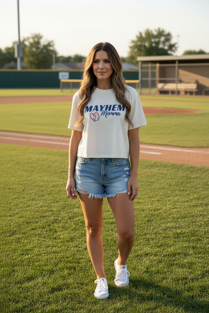 Mayhem Mom Boxy Tee