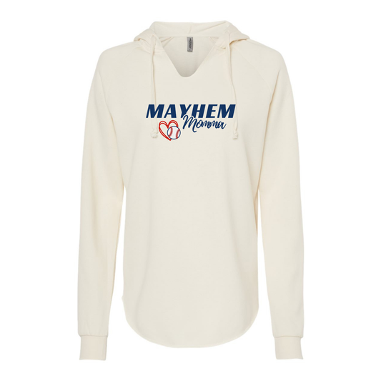 Mayhem Mom Wave Wash Hoodie