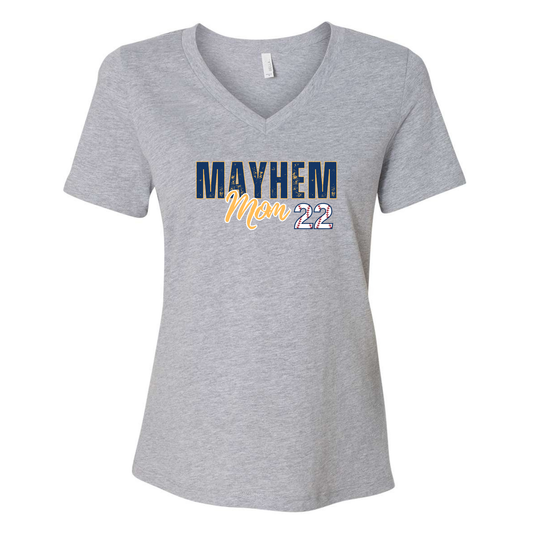 Mayhem Mom V-Neck Tee