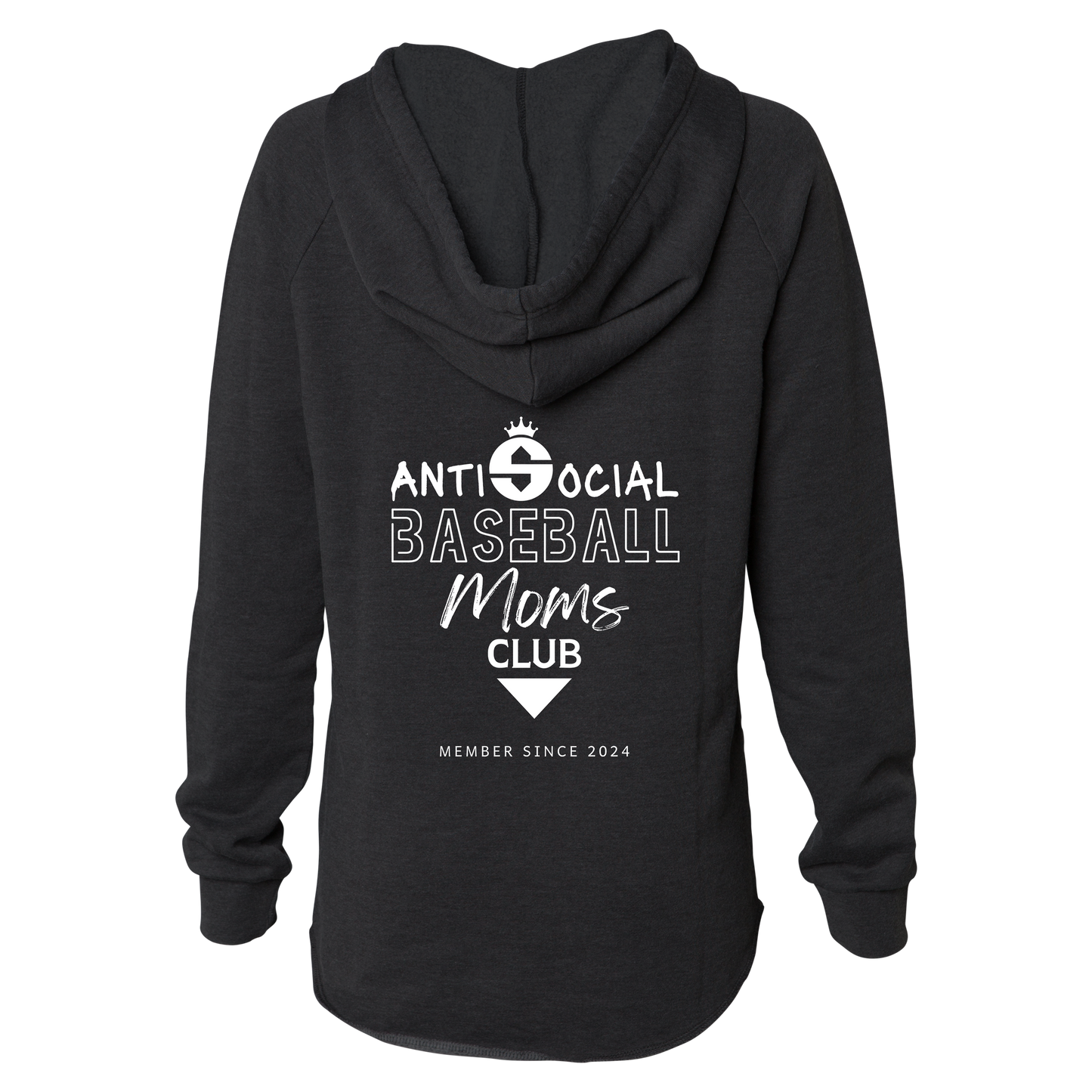 Antisocial Baseball Moms Women's Hoodie