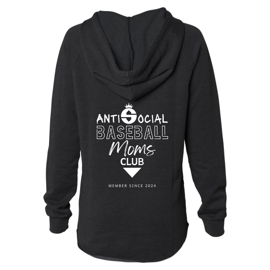 Antisocial Baseball Moms Women's Hoodie