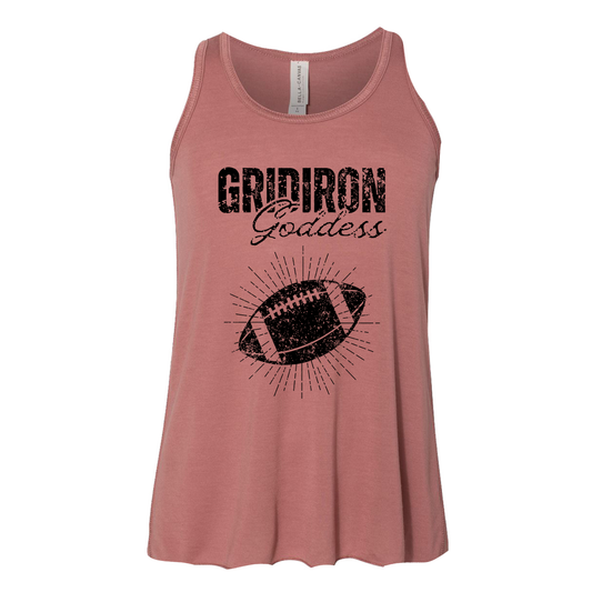 Gridiron Goddess Girls Flowy Tank